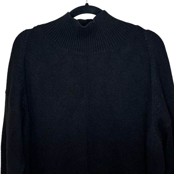 Anthropologie Maeve Black Crystal Tunic Sweater - Picture 3 of 14